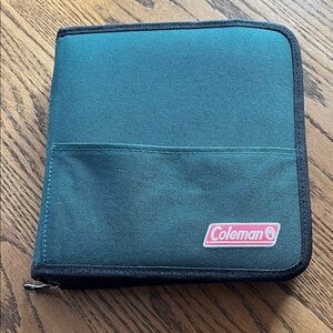 Vintage Coleman travel picnic 2-person set 16 piece.